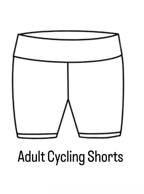 Safari Blossom Adult Cycle Shorts