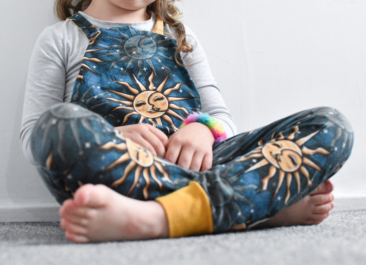 Sun And Moon Dungarees
