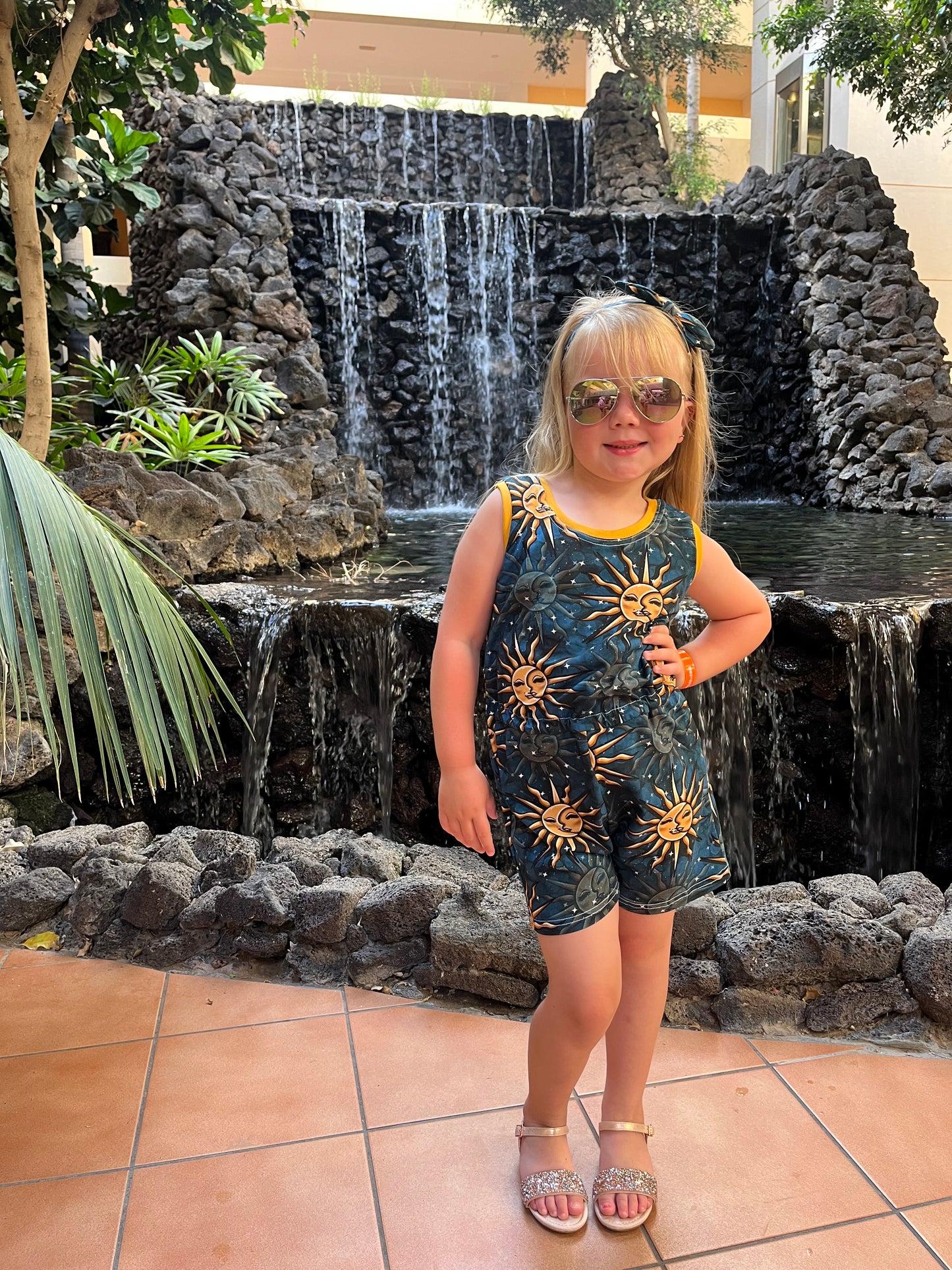 Sun And Moon Playsuit