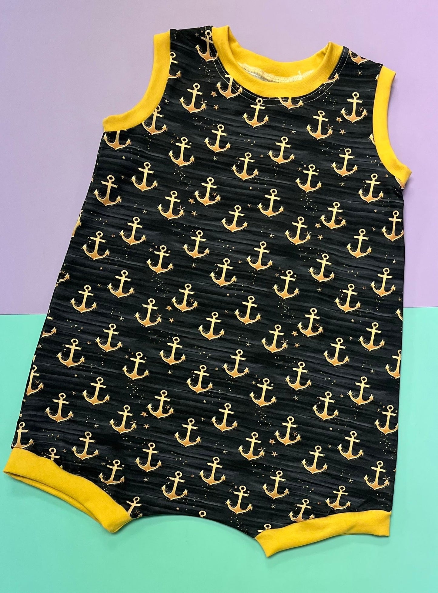 Twilight Tides Tankie Romper