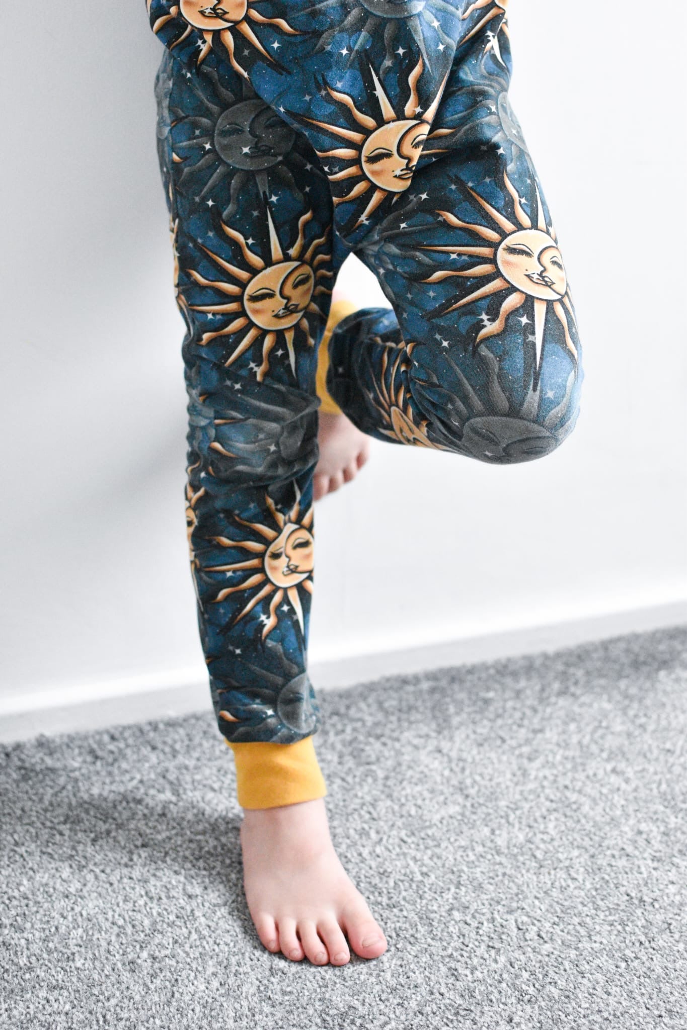 Sun And Moon Dungarees