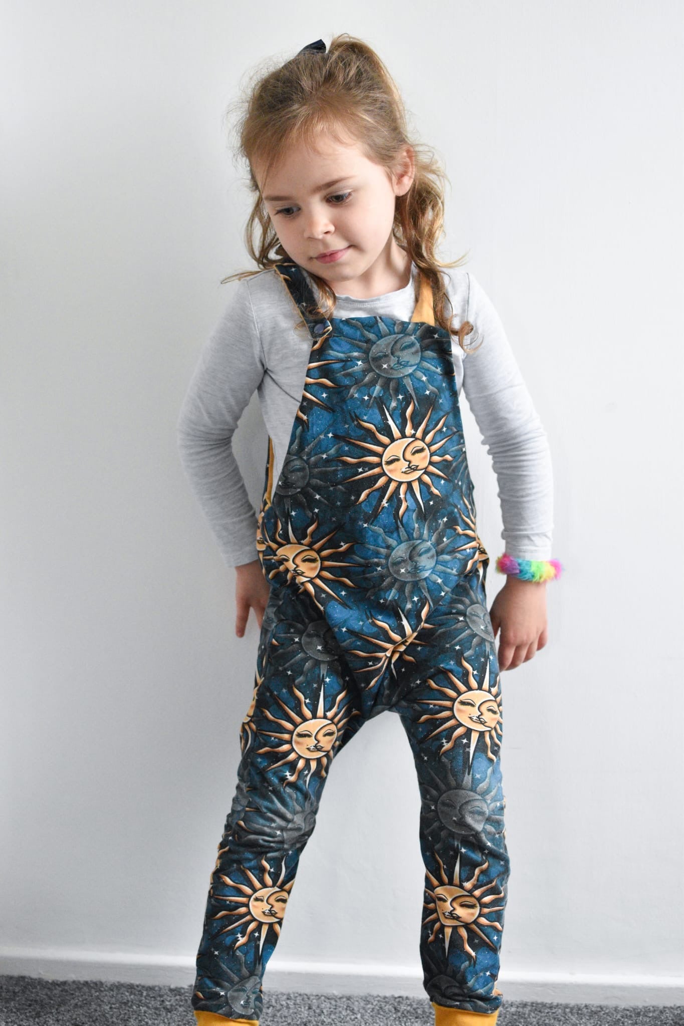 Sun And Moon Dungarees