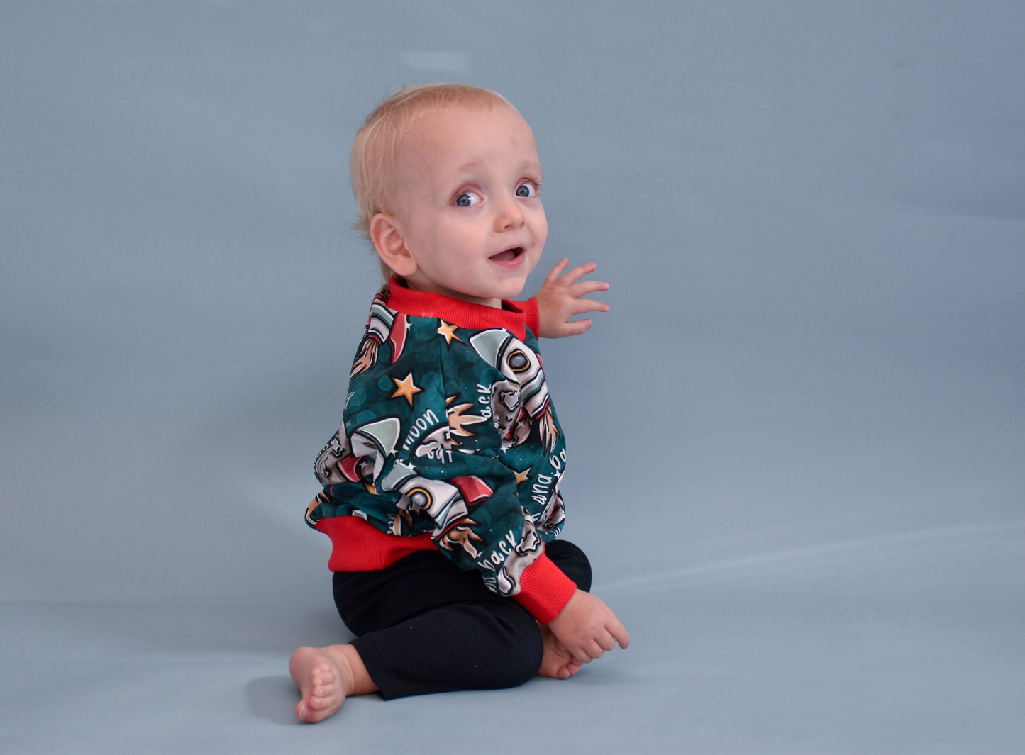 Pre Made To The Moon Slouchy Sweaters