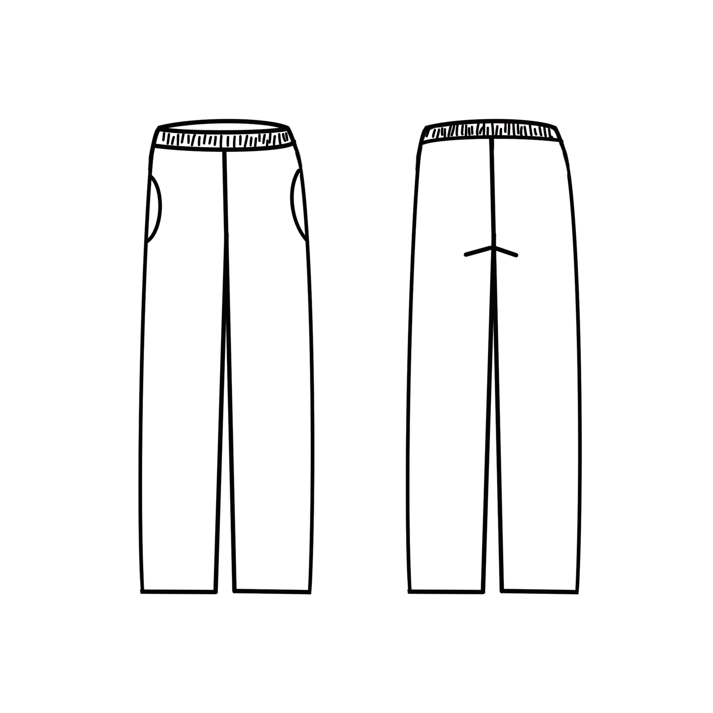 Silly Goose Adult Baggy Trousers
