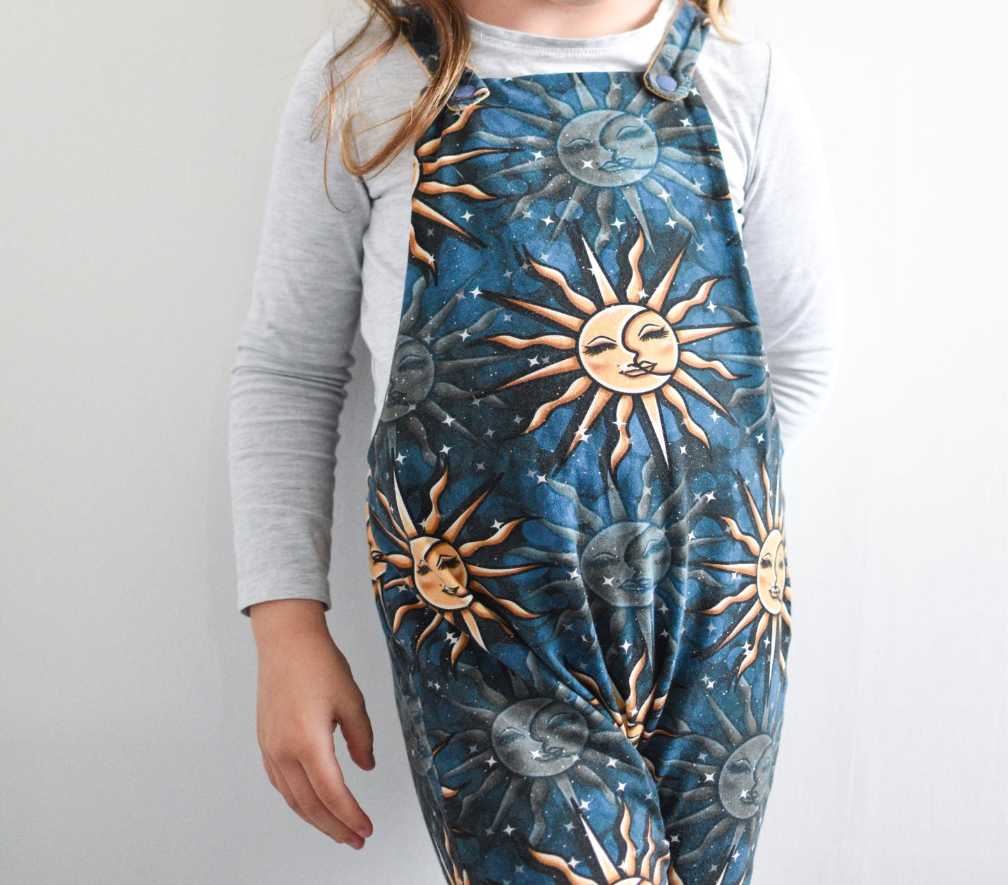 Sun And Moon Dungarees