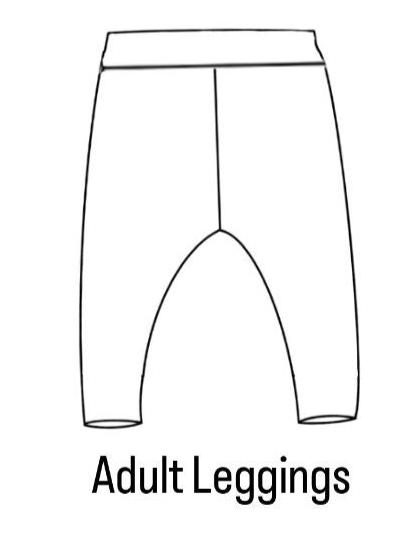 Breakfast Mix Adult Leggings