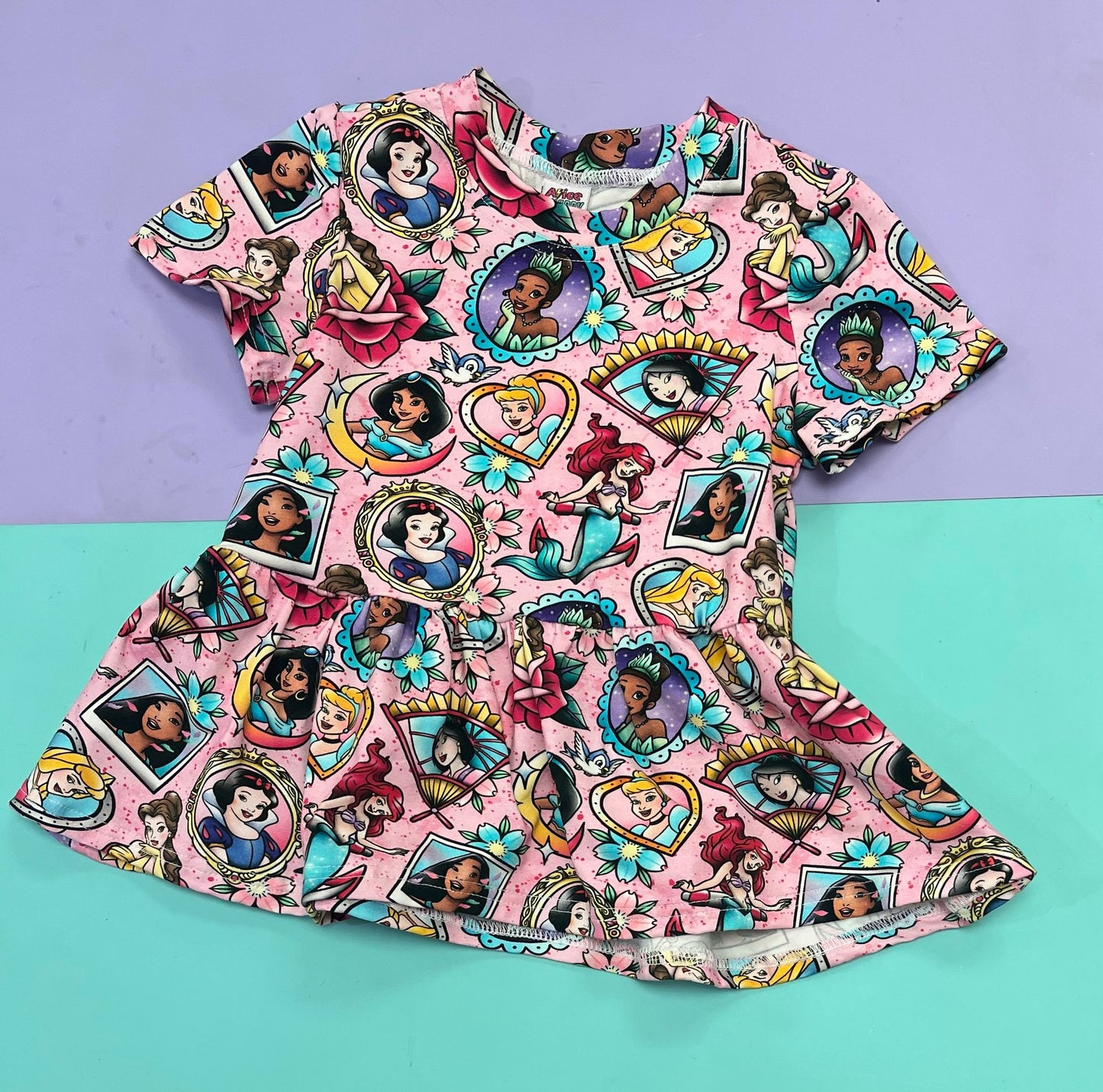 Pre Made Pretty In Pink Peplum