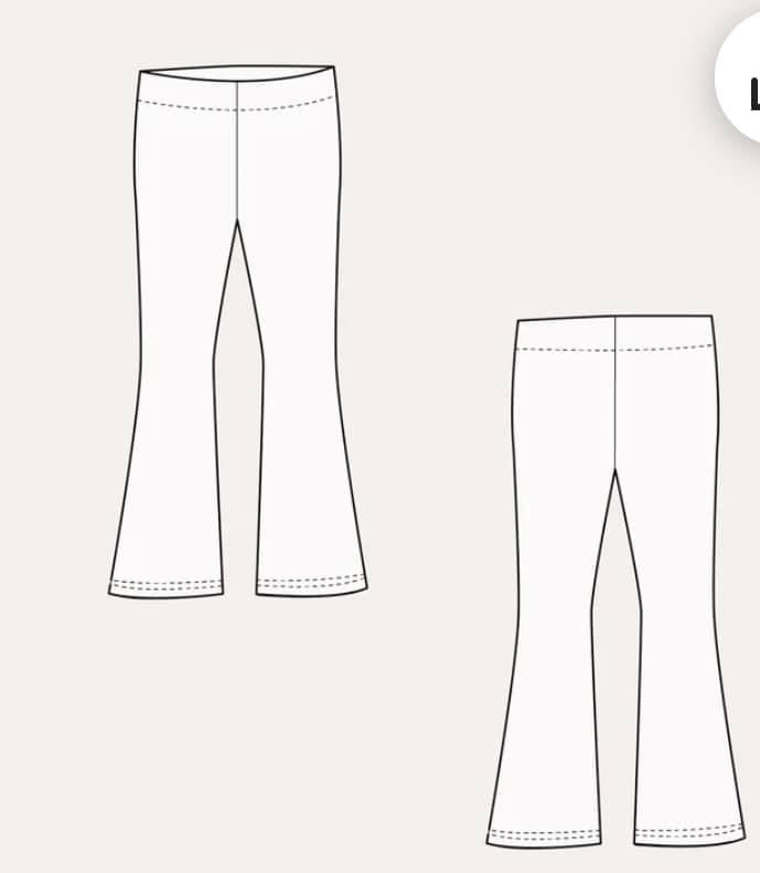 Pastel Block Flares