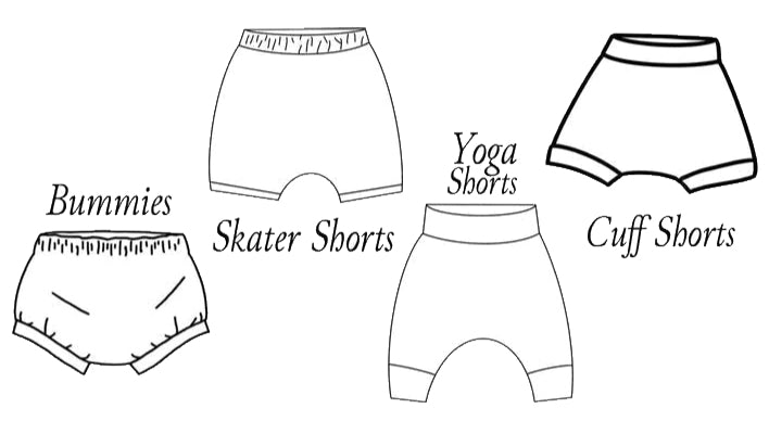 Sprinkle Toast Shorts (All Styles)