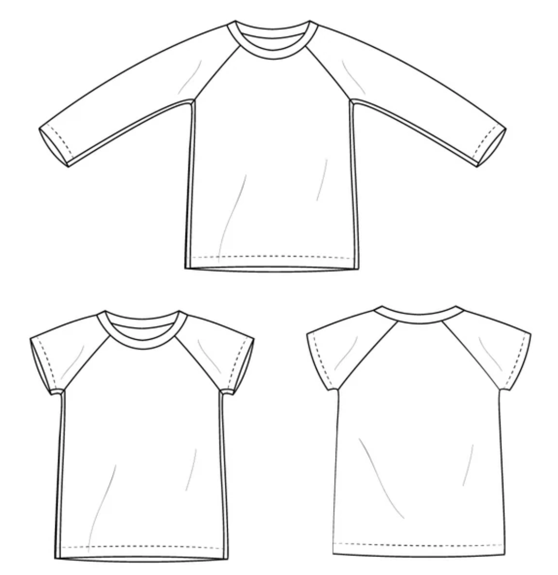 Tiny Tornado T-Shirts, Peplums and Vests (All Styles)