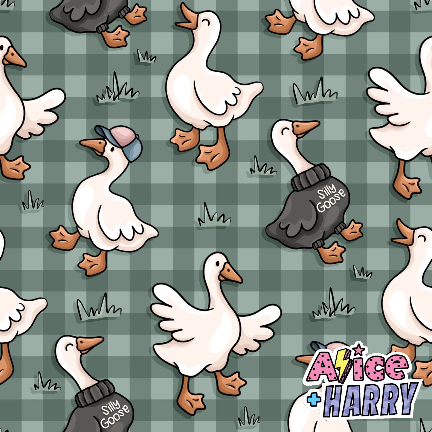 Silly Goose Sleeved Romper