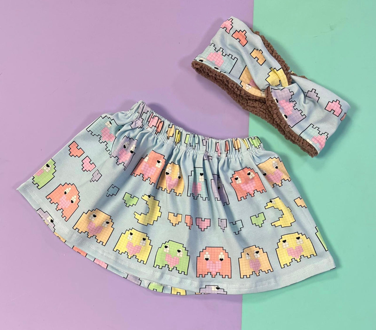 Surprise Cozy Headband / Topknot / Bow Bobbles!