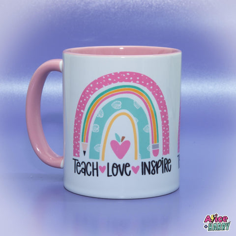 Teach Love Inspire Mugs