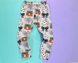 Pre Made Boo’s and Bows Leggings