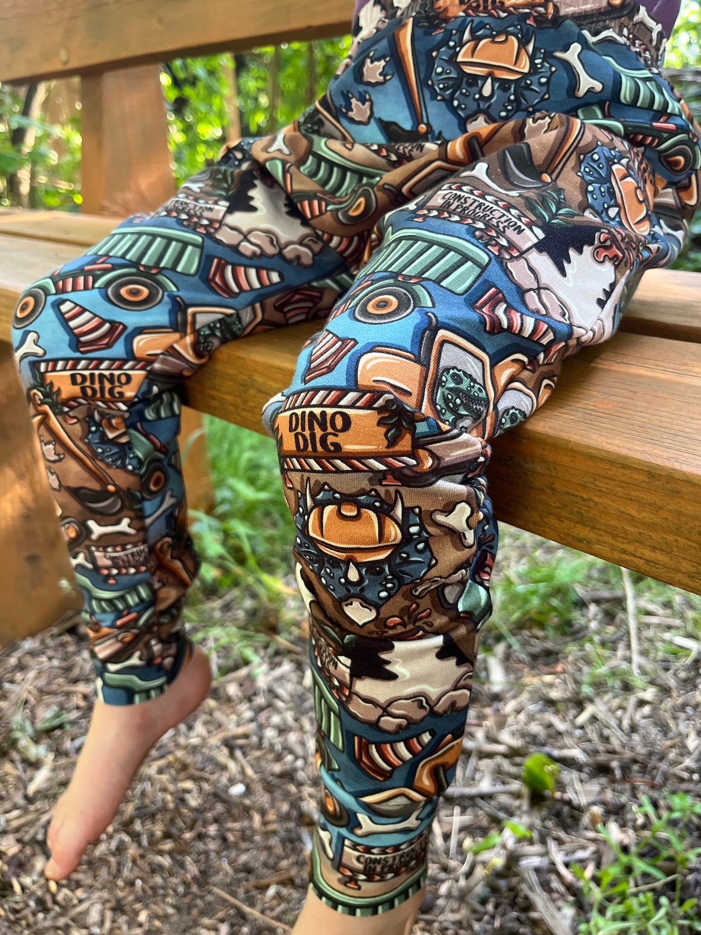 Pre Made Construction Dinos Kids Baggy Harems