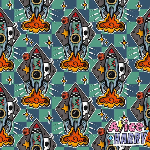 Rad Rockets Children’s Blankets