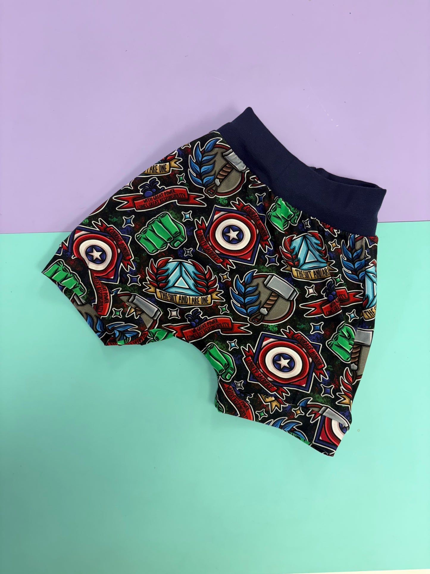 Pre Made Great Responsibility Cuffed Shorts