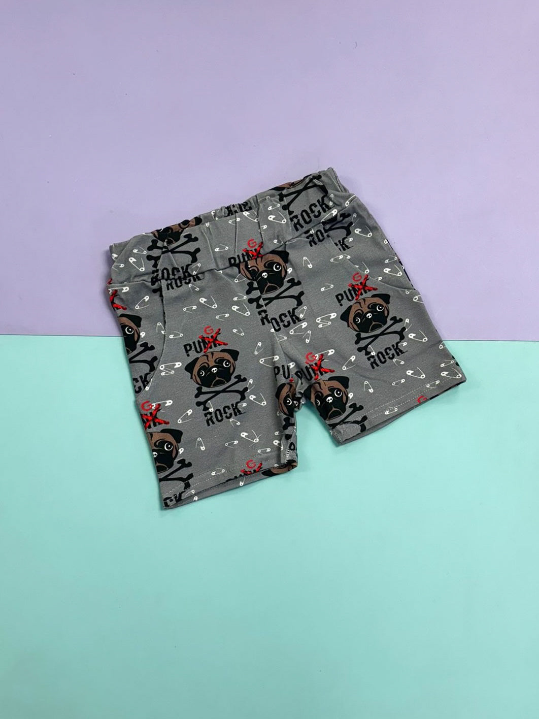 Pre Made Pug Rock Jogger Shorts