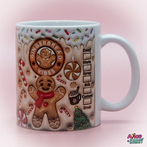 Christmas Gingerbread Mugs