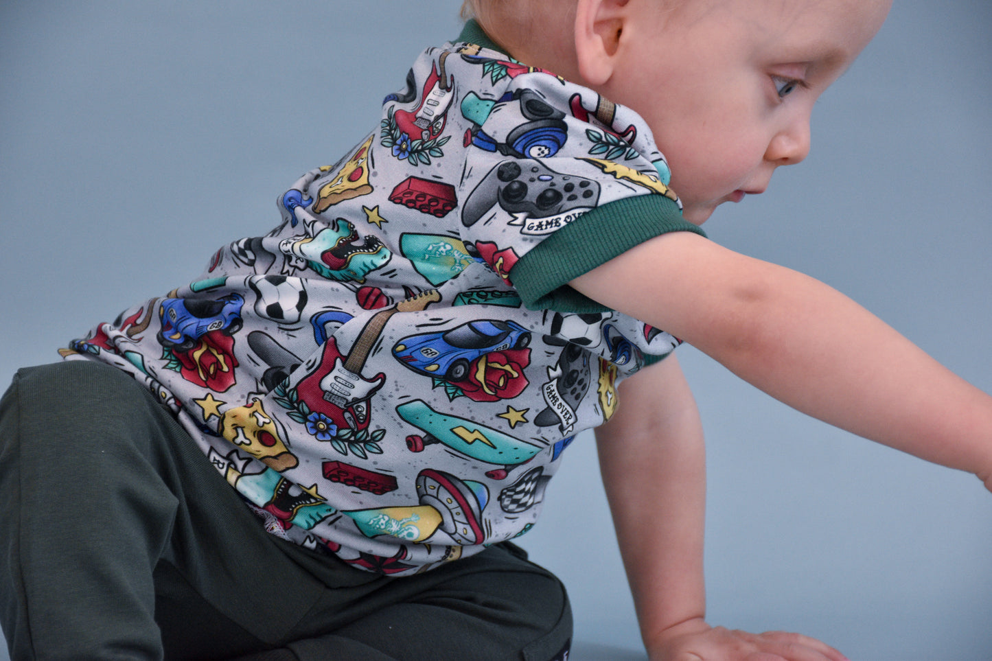 Pre Made Game Gang Slim Fit Tee