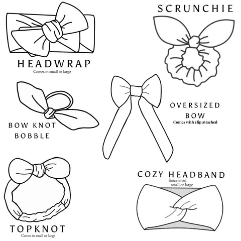 Hair Accessories (All Fabrics)