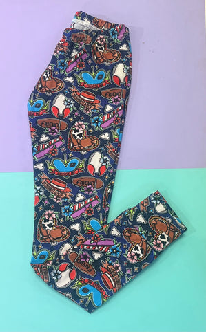 Pre Made My Favourite Deputy Leggings 10-12yrs