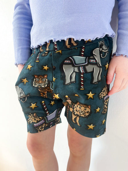 Pre Made Safari Carousel Jogger Shorts