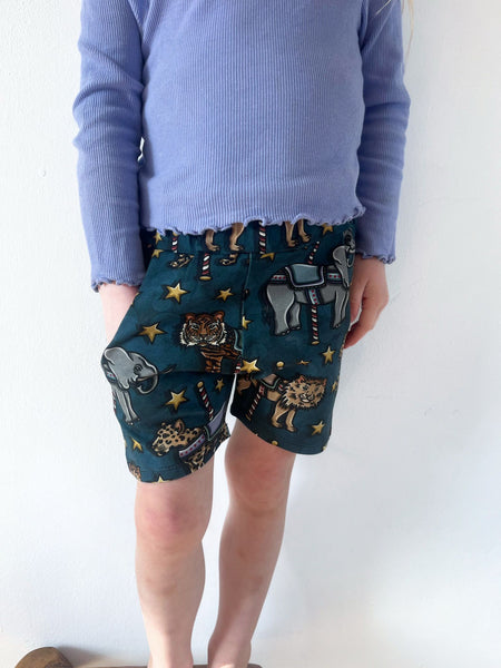 Pre Made Safari Carousel Jogger Shorts