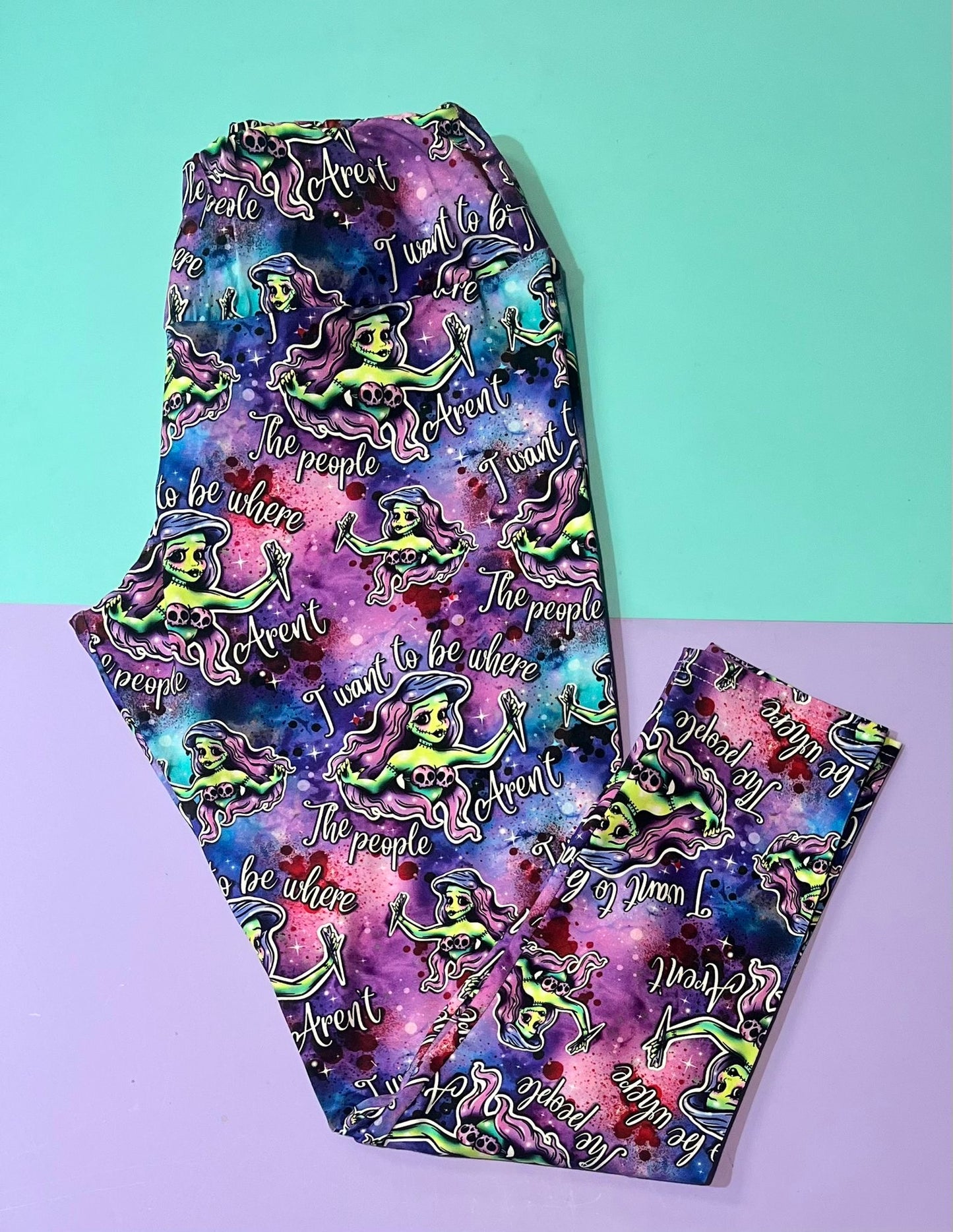 Pre Made Comfy Adult Leggings - Where People Arent