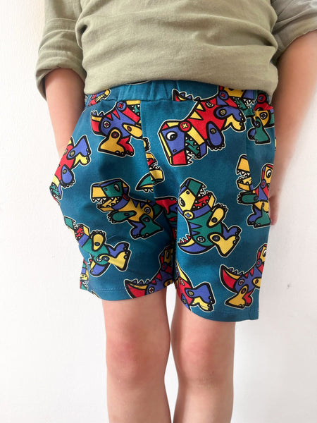 Pre Made Robosaurus Jogger Shorts