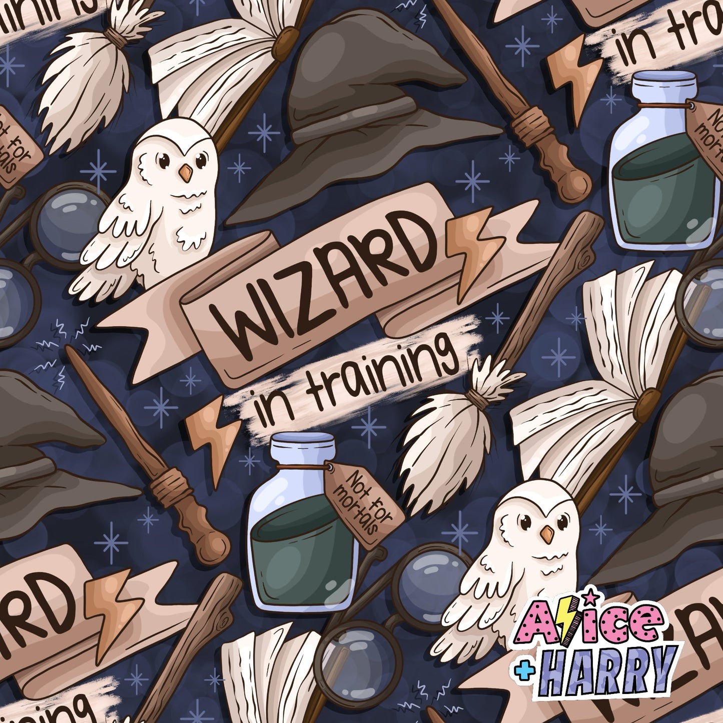 Wizard In Training Overall Romper