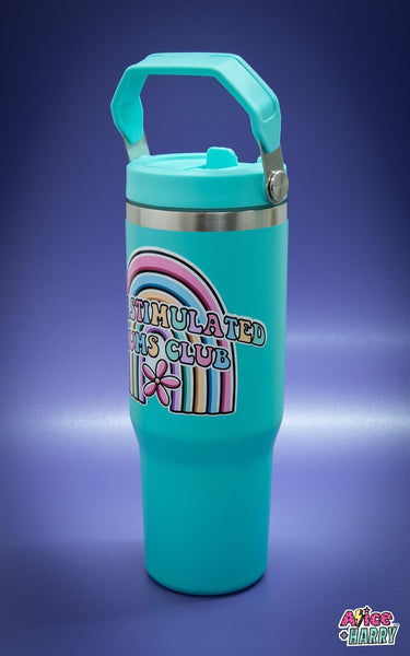 Overstimulated Mums Club Thermal 30oz Flask