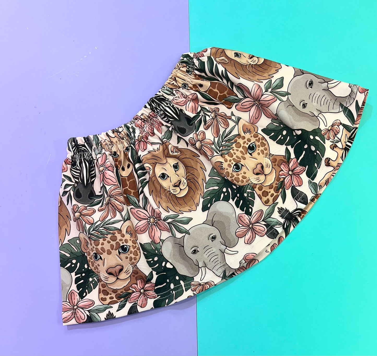 Safari Blossom Twirly Skirt