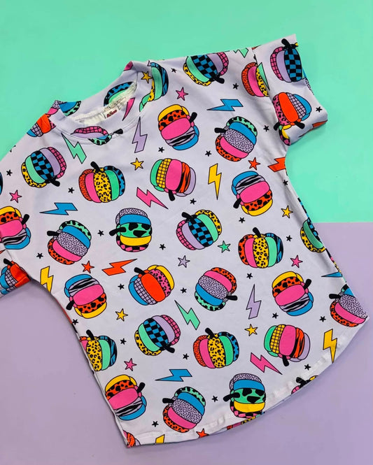 Rainbow Pumpkins T-Shirts, Peplums and Vests (All Styles)