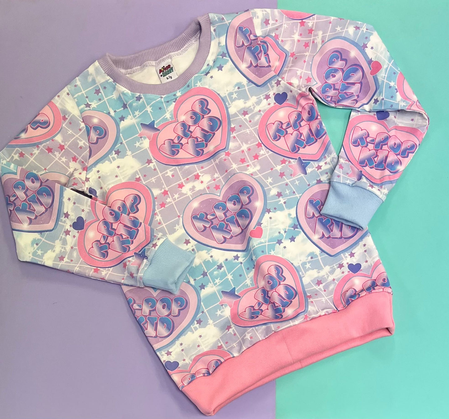 K Pop Kid Sweatshirt