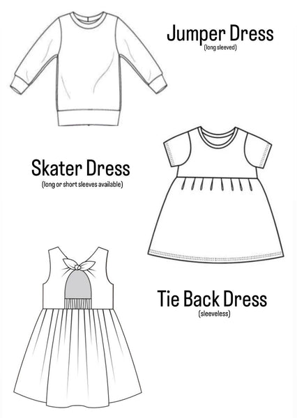 Space Stickers Dresses (All Styles)