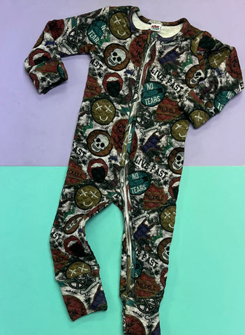 Pre Made Quilted Alt Patches Sleepsuits