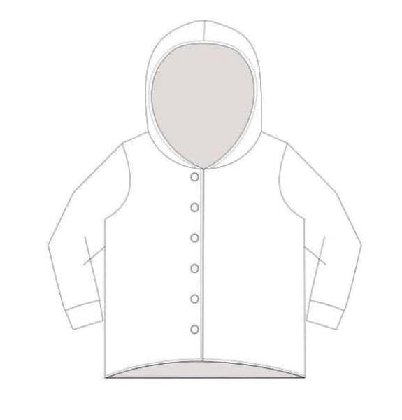 Children's Reversible Hooded Jackets (Smaller Sizes 6-9m -4-5y)