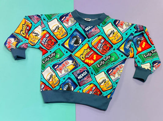 Pre Made Candy Treats Slouchy Sweater