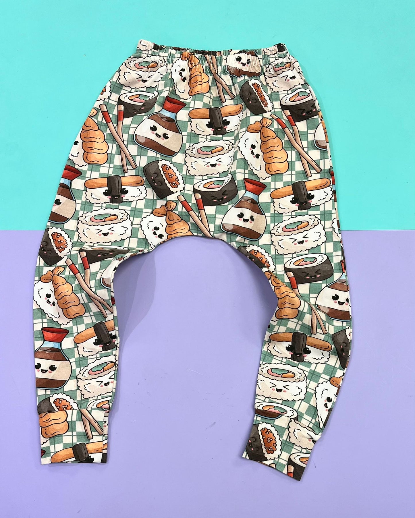 Kawaii Sushi Baggy Harems  - Ready Made