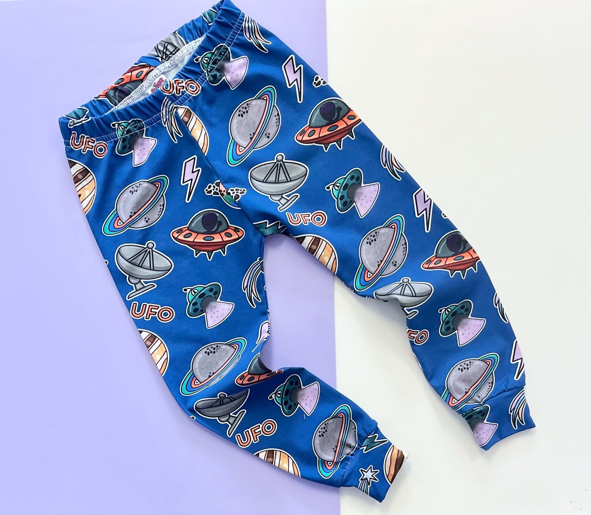 Space Stickers Leggings or Harems (From 6-7y to 12-14y)