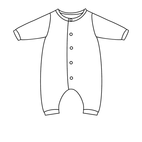 Children's Sleeved Romper (Bigger Sizes, 2-3y-6-7y)