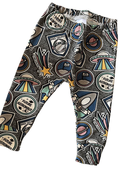 Pre Made Space Patches Leggings