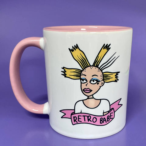 Retro Babe Mug