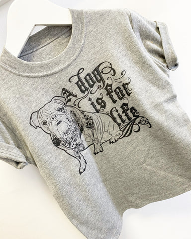 A Dog Is For Life Printed Tee