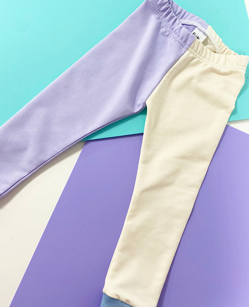 Pastel Colour Block Leggings or Harems (up to 5-6)