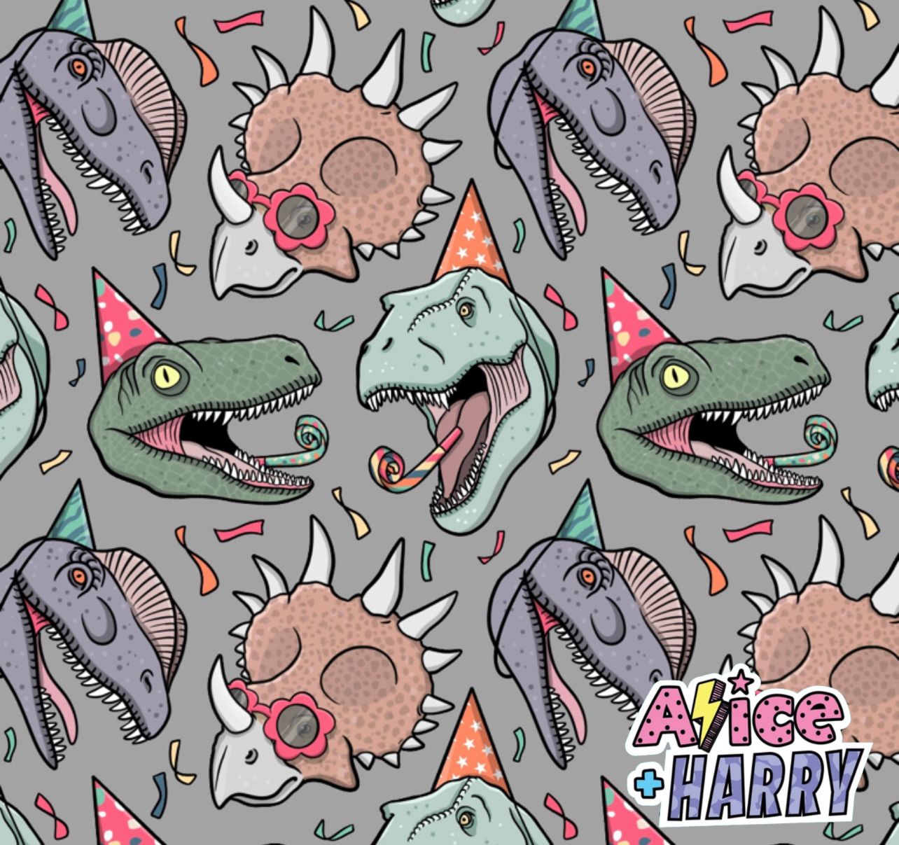 Party Dino’s Adult Leggings