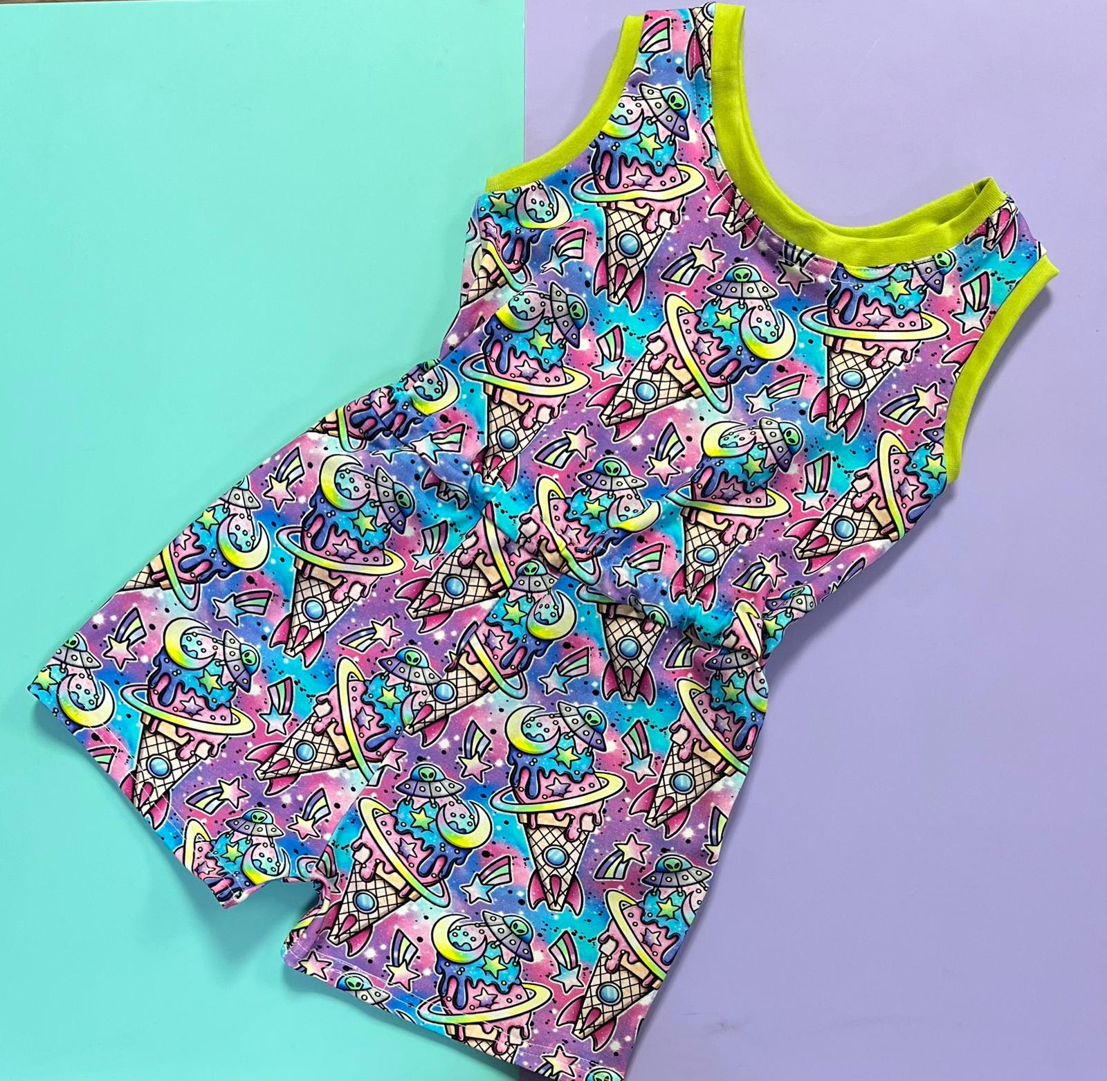Space Scoops Playsuit