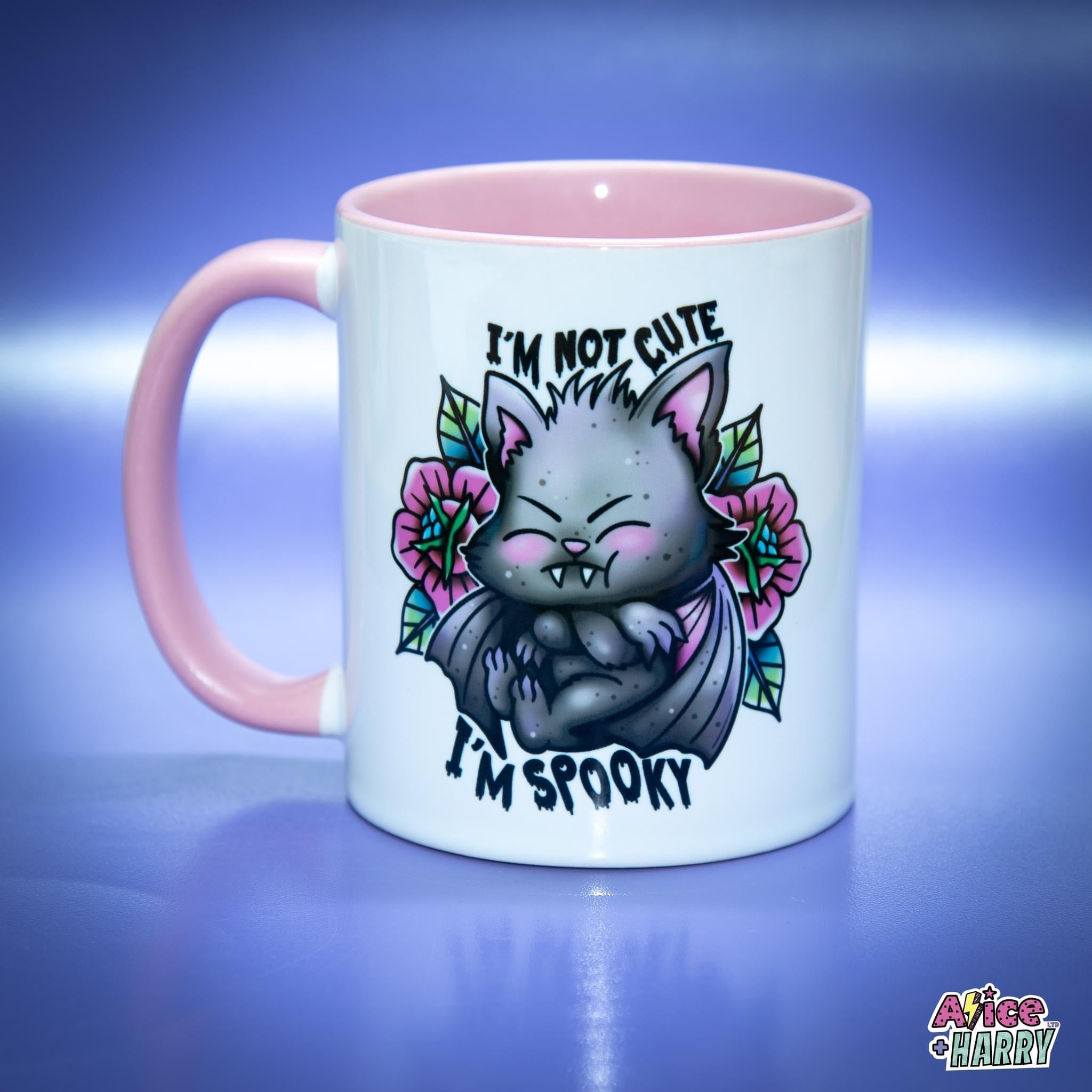 I’m Not Cute I’m Spooky Mugs