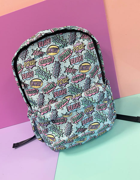 Comic Bubbles Backpack